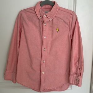Crewcuts cotton button down shirt